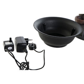 Bol de la fontaine zen intérieur orientale