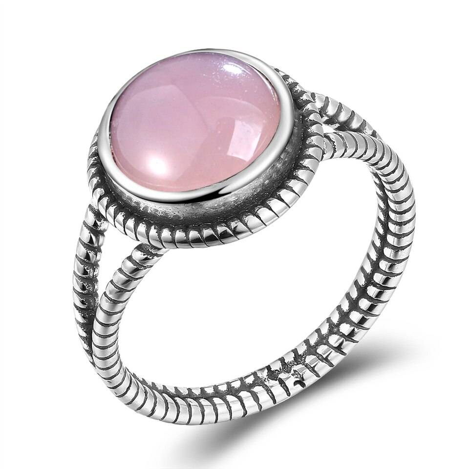 Bague en Quartz Rose Bague pierre naturelle Bijoux pierre naturelle