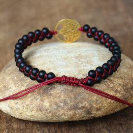 Bracelet Arbre de vie en Onyx