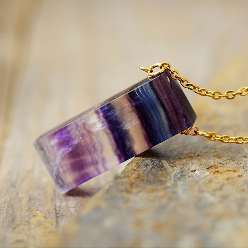 Pendentif Fluorite