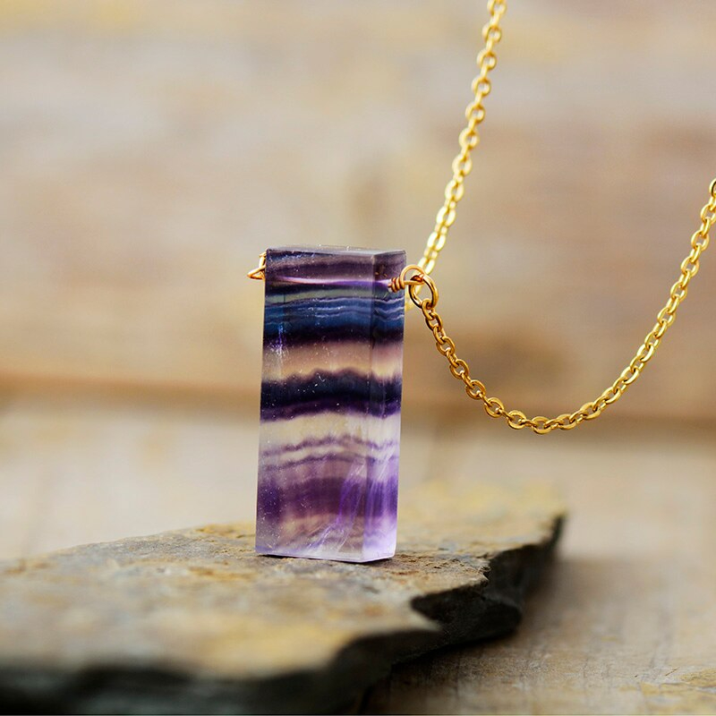 Pendentif en Fluorite