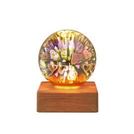 Lampe Boule de Cristal Zen Love