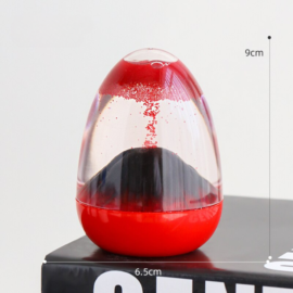 Lampe Zen Volcan Rouge