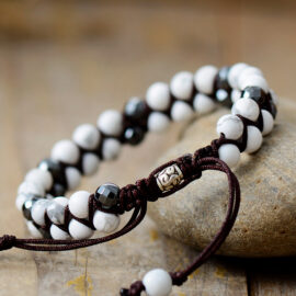 Bracelet Pierres Howlite