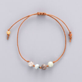 Bracelet en Pierres Naturelles Minimaliste Amazonite