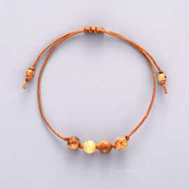 Bracelet en Pierres Naturelles de Jaspe Minimaliste