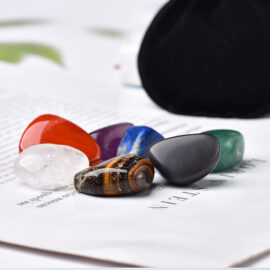 Pack 7 Chakras Kit de Pierre Brute