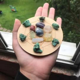 Coffret Pierre Naturelle Sept Chakras