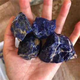 Lot de 50 Grammes D'Eclats Bruts de Pierres Naturelles