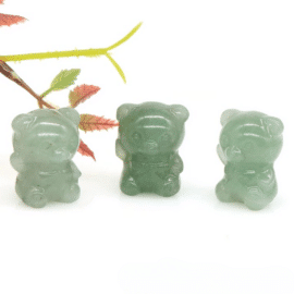 Pierre Naturelle en Forme d’Ourson