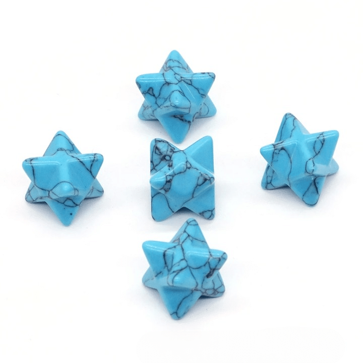 Pierre Naturelle Sculptée en Forme d'étoiles