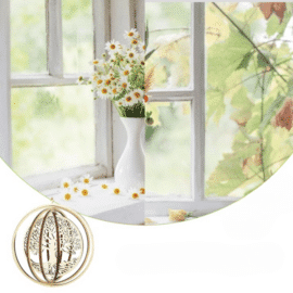 Arbre de Vie en Bois Tournoyant de Style Moderne