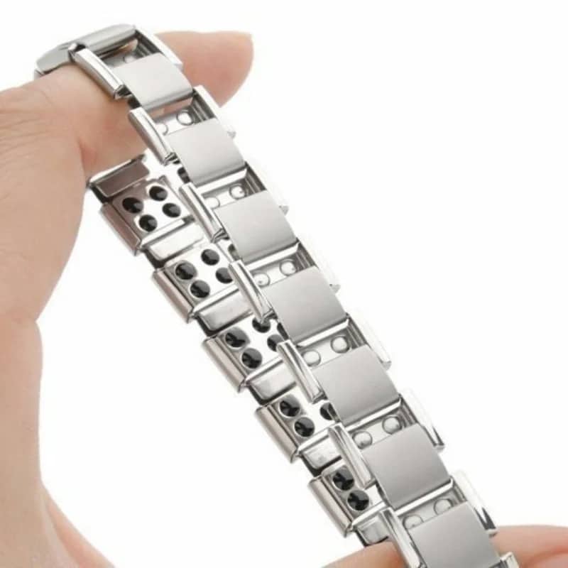 Bracelet Arthrose Magnétique en Acier Inoxydable