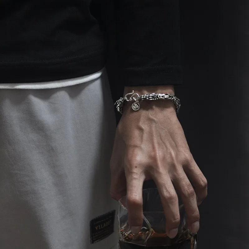 Bracelet Dragon de Style Vintage
