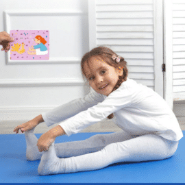 Carte Yoga Interactive pour Enfants