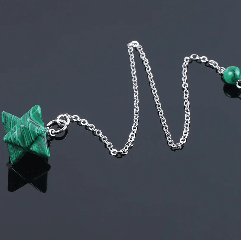 Merkaba de Style Ethnique en Pierre Naturelle