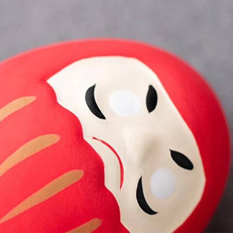 Porte Bonheur Japonais Daruma en Céramique