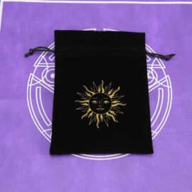 Sac de Rangement pour Tarot Divinatoire