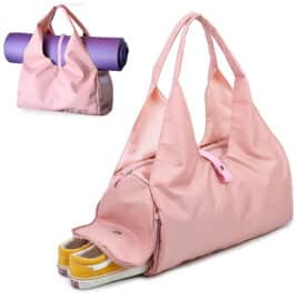 Sac Yoga Rose et Étanche en Nylon