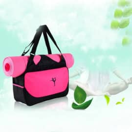 Sac Yoga Rose Spacieux et Polyvalent
