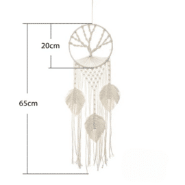 Attrape Rêve Arbre de Vie Bohème en Macramé