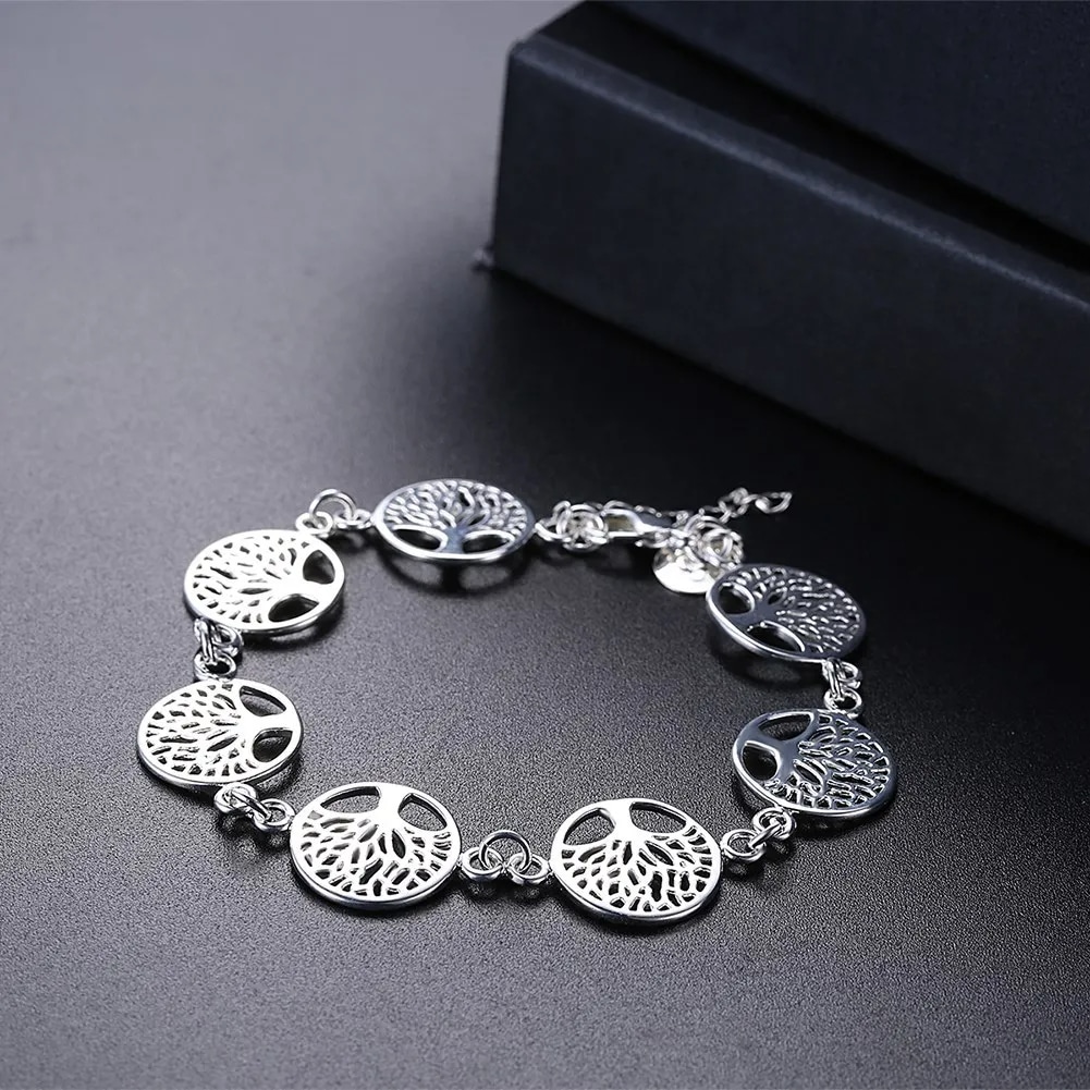 Bracelet de Vie en Argent Sterling