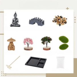 Jardin Zen Miniature pour Méditation