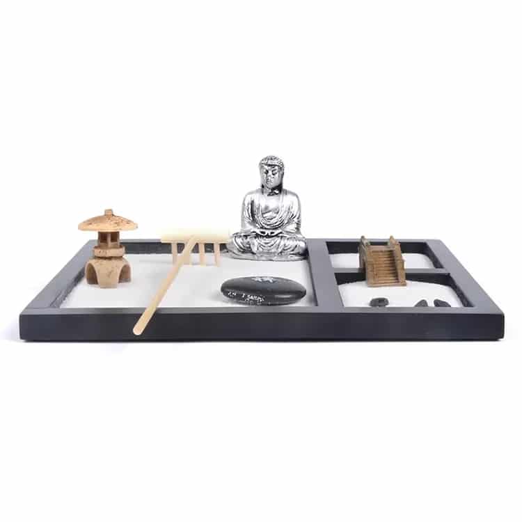 Jardin Zen Miniature de Style Bouddhiste