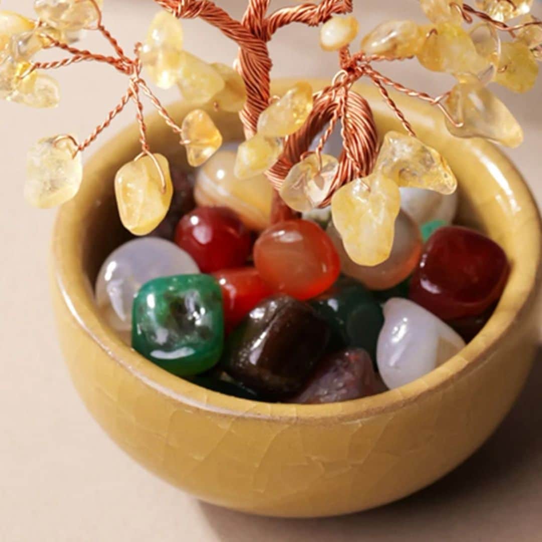 Arbre de Vie Pierre de Citrine – Image 2