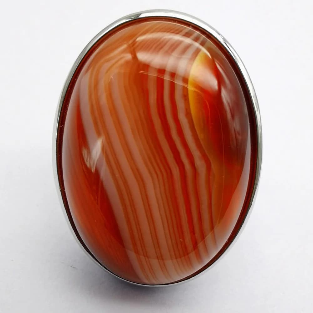 Bague Cornaline Luxueuse – Image 3