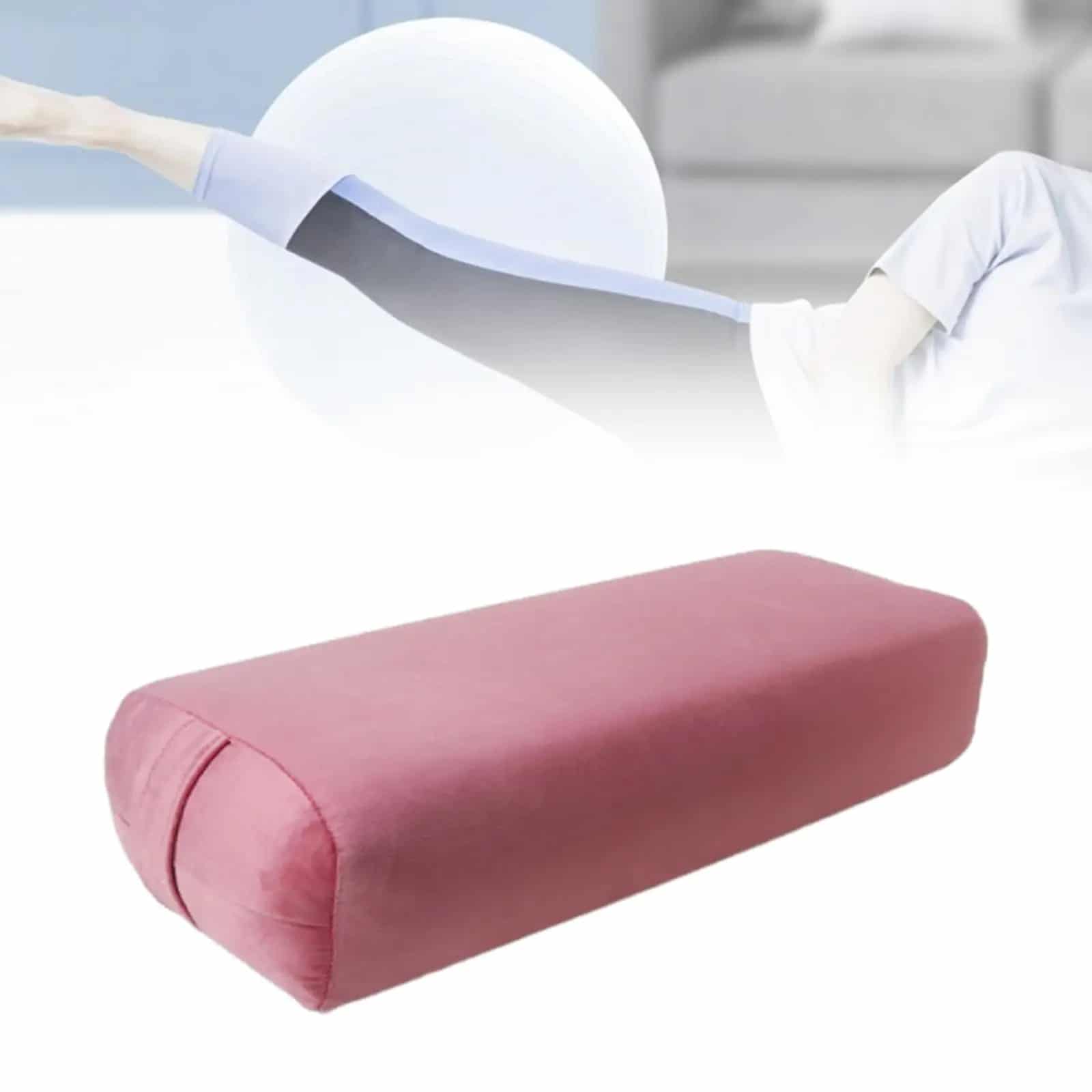 Bolster Yoga Rose et Confortable – Image 2