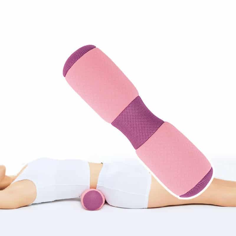 Bolster Yoga Rose et Ergonomique – Image 2