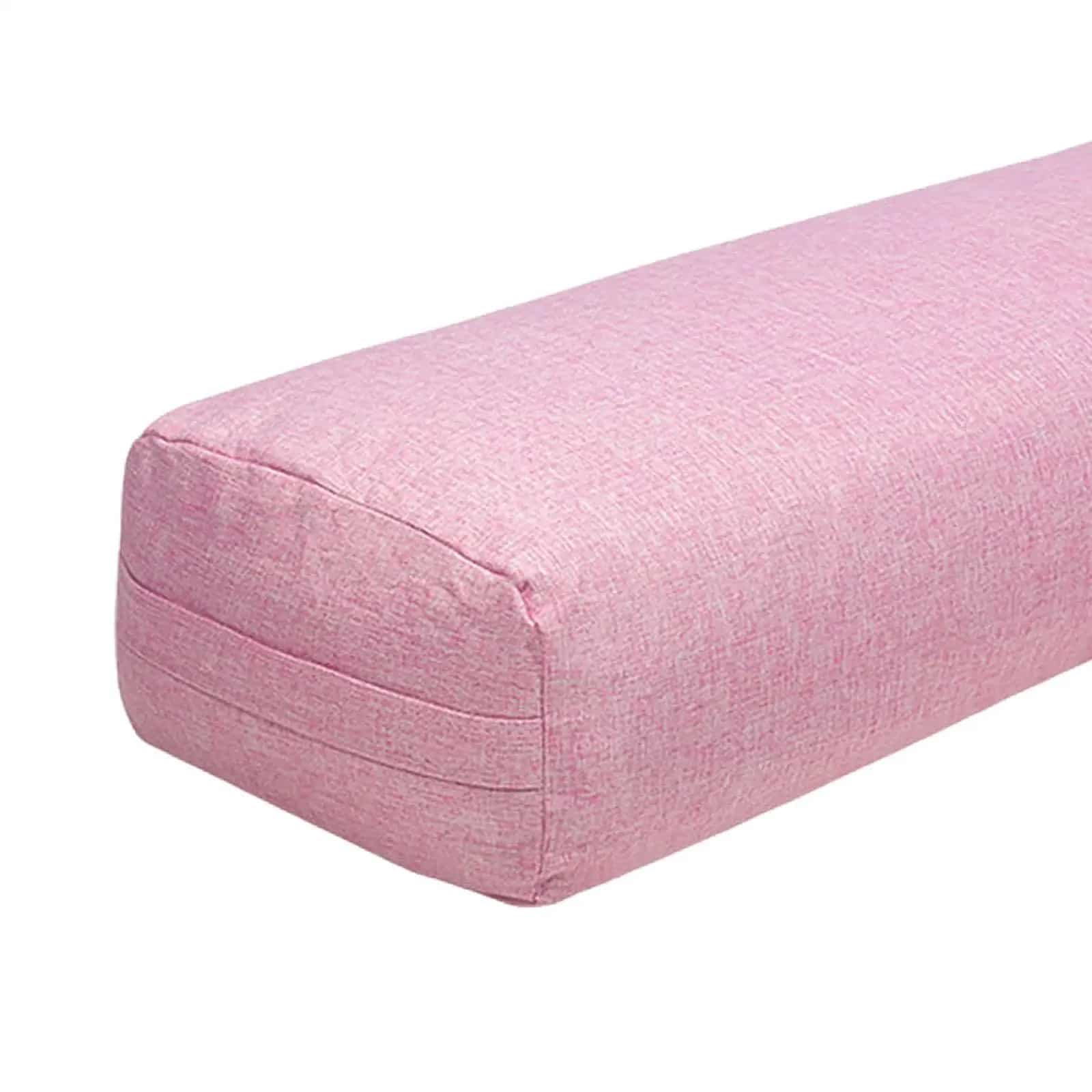 Bolster Yoga Rose en Tissu Éponge – Image 2