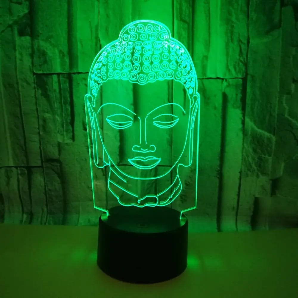 Lampe Bouddha LED à Couleurs Variables – Image 3