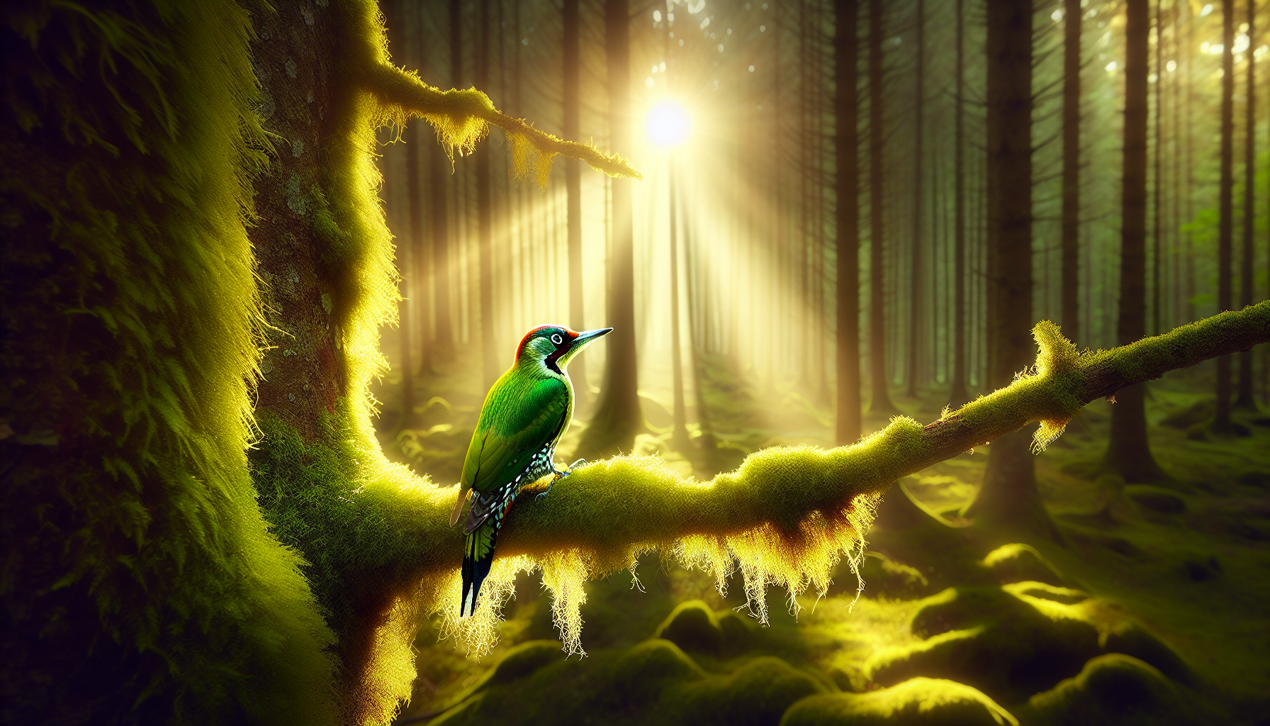 découvrez le pic vert, un animal totem fascinant, symbole de joie et d'harmonie avec la nature. apprenez comment cet oiseau emblématique inspire courage et créativité, et explorez sa signification spirituelle unique.