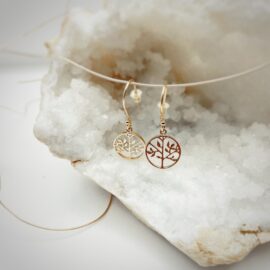 Boucles d’oreilles Arbre de Vie by Mayana